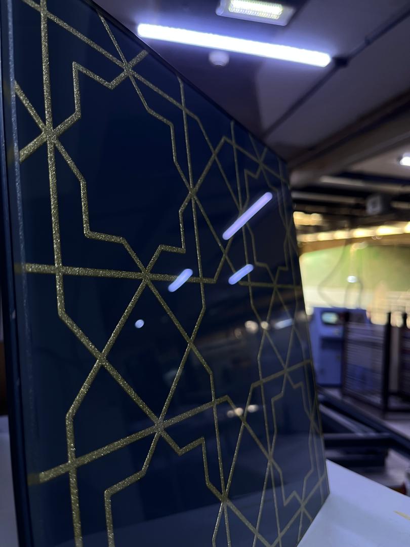 Decorated Glass - Sandblasted